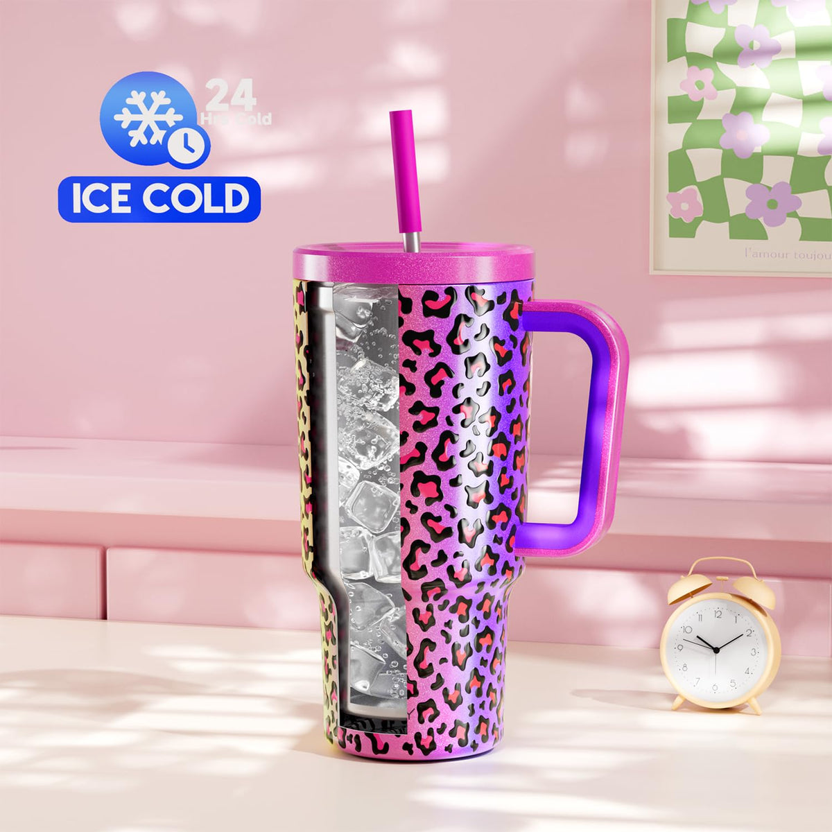 30 oz Tumbler with Handle