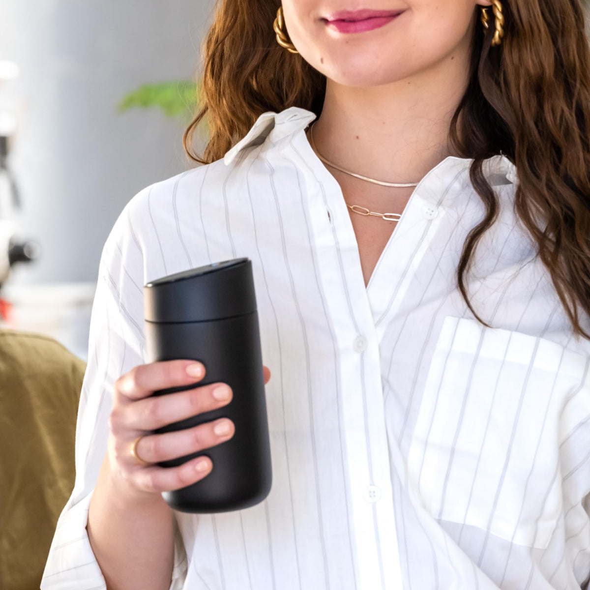 Carter Slide 16 oz Ceramic Lined Travel Coffee Mug