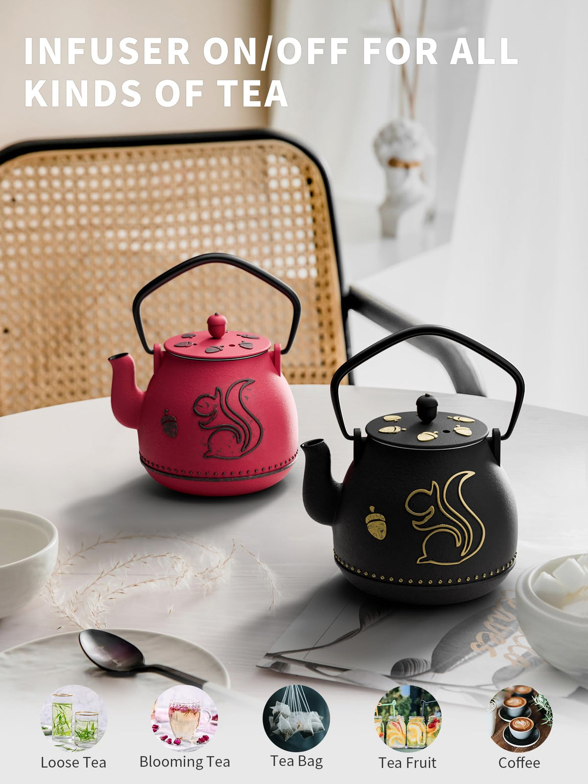 Teapot with Removable Infuser