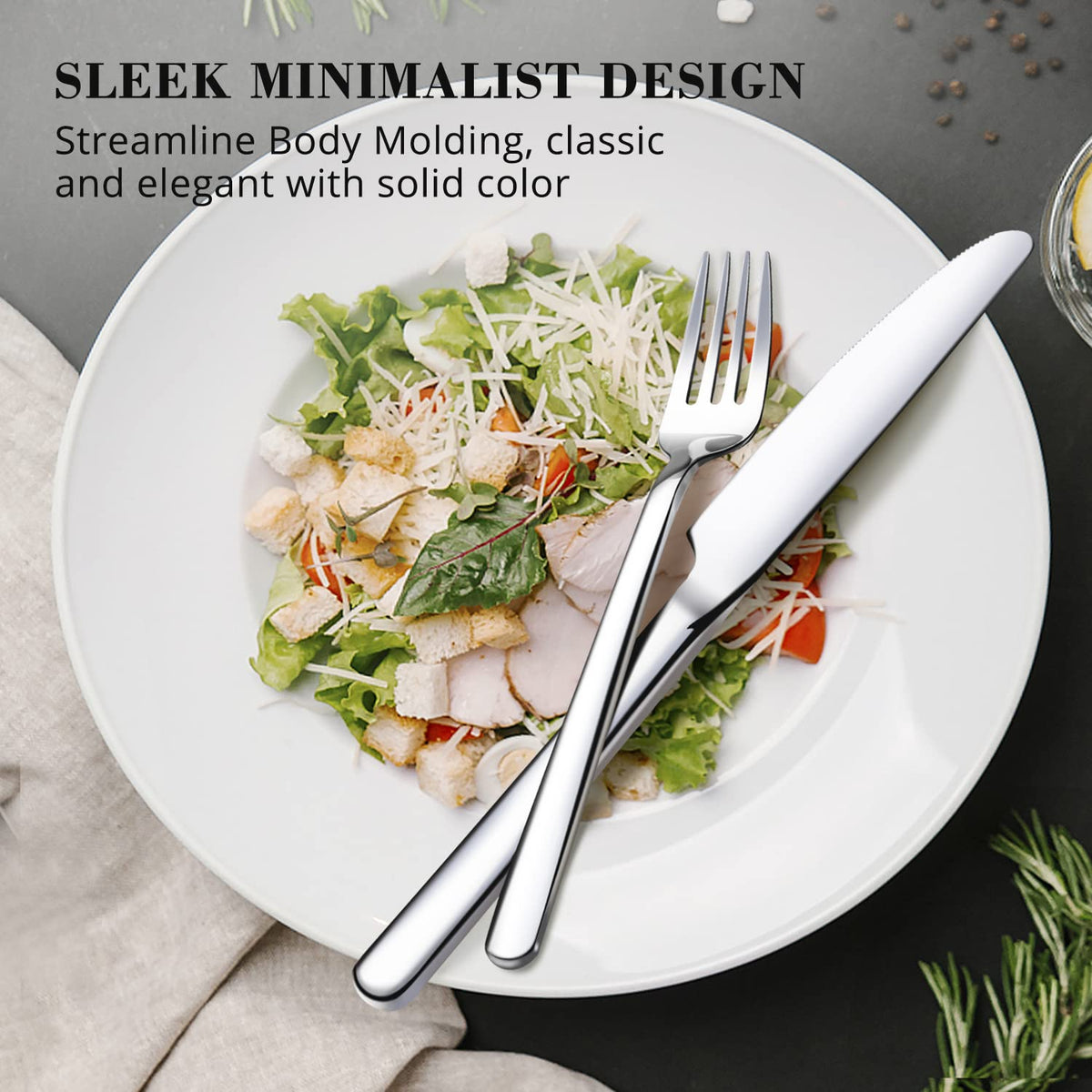 30 Pieces Silverware Set (30 Count)