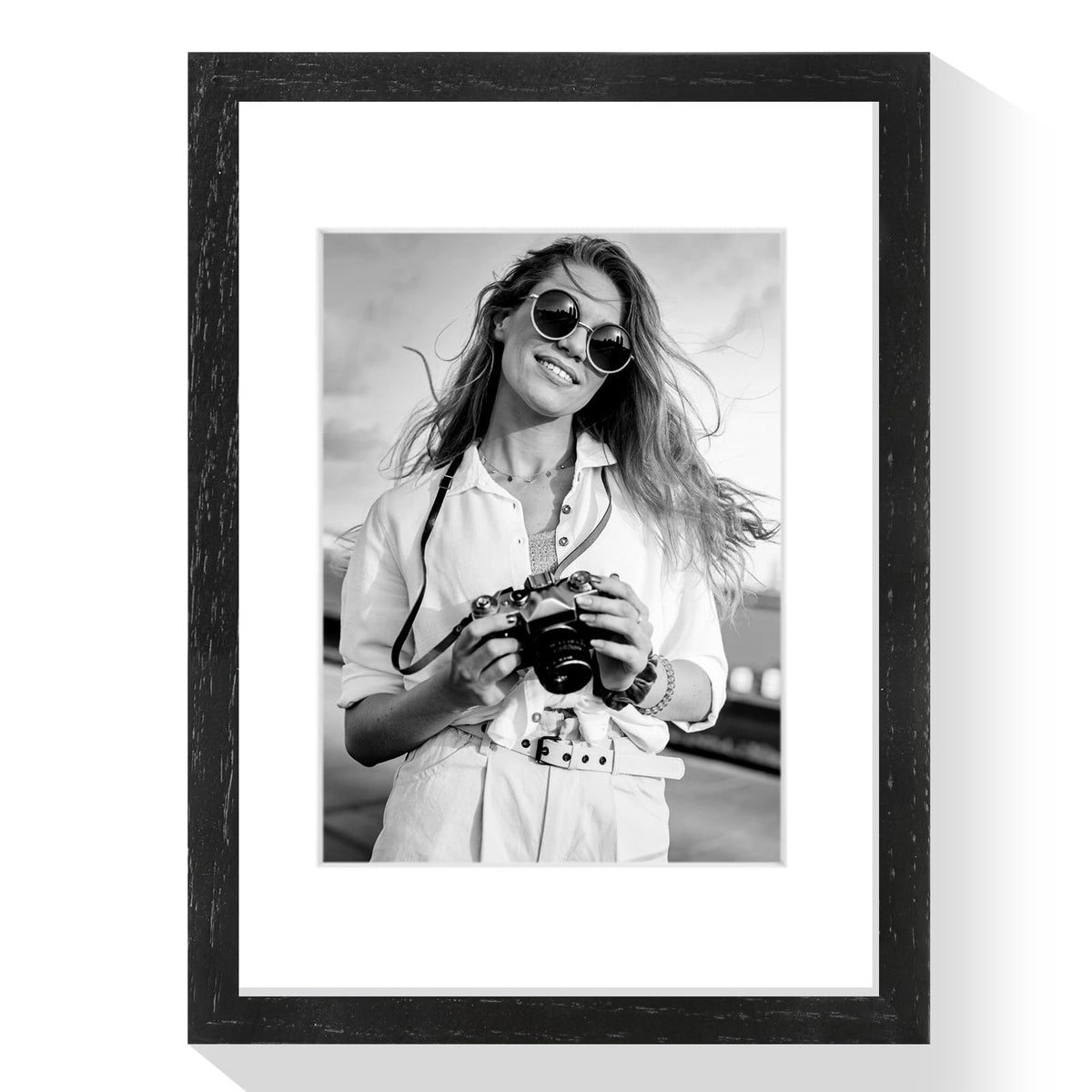 9x12 Solid Oak Wood Picture Frames (3 Count)