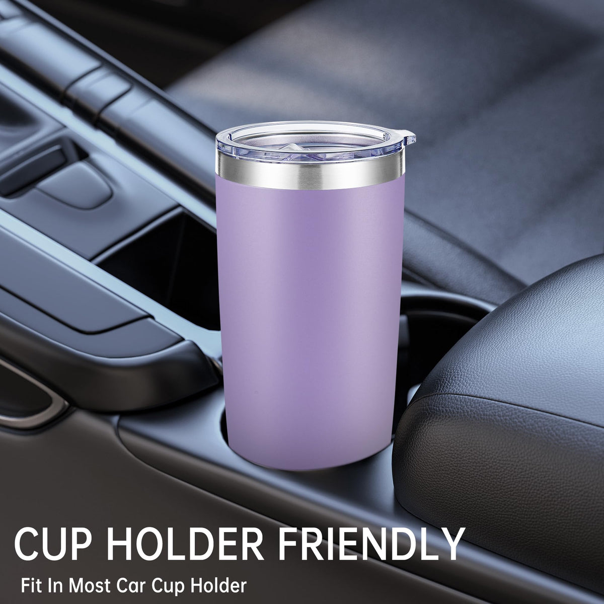 20 oz Tumblers Bulk Stainless Steel Tumbler with Lid (6 Count)