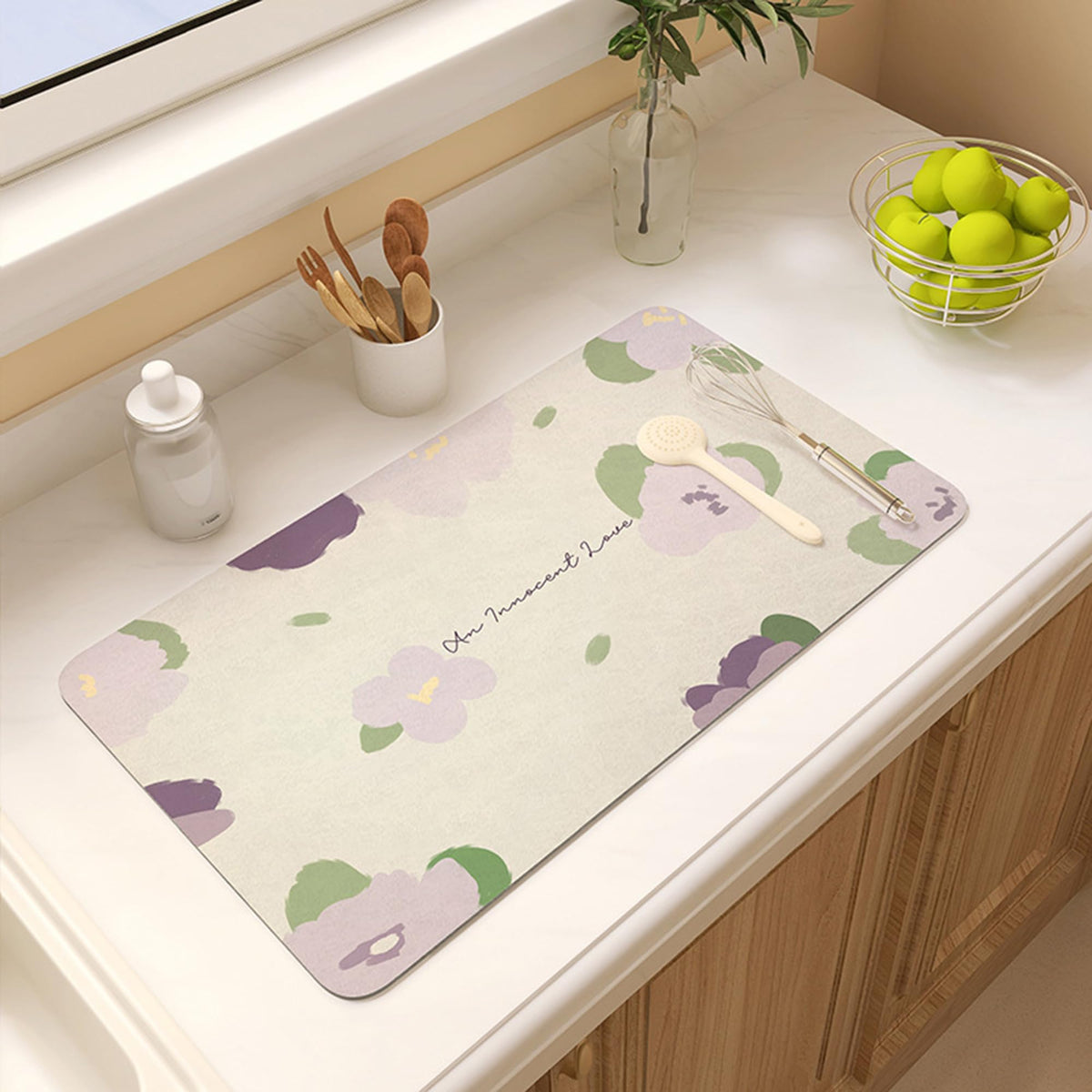 Kitchen Dish Drying Mat