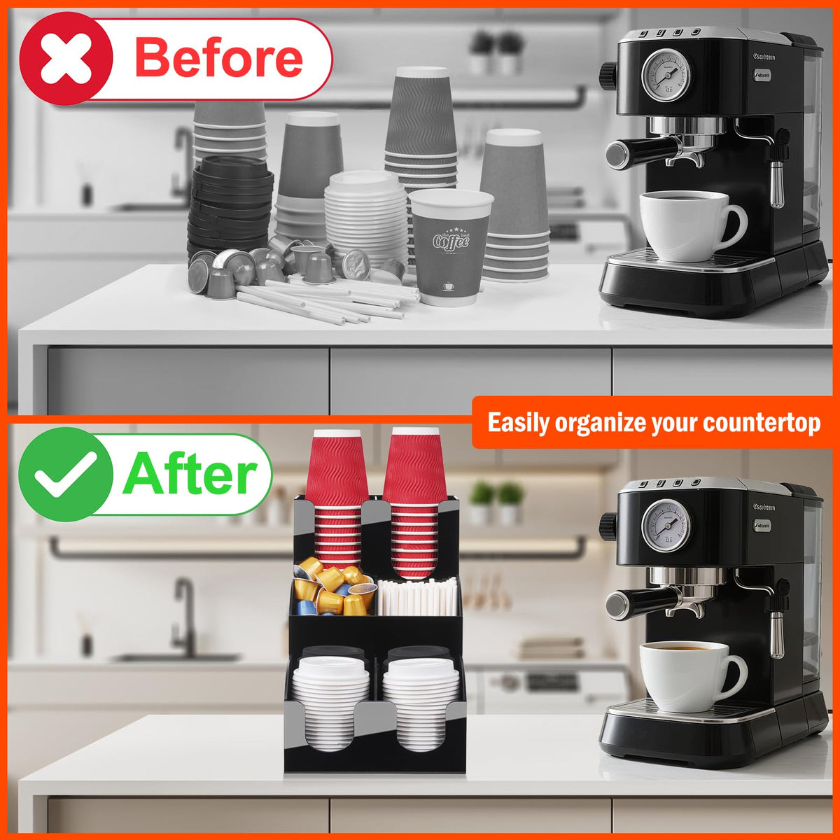 Coffee Station Organizer
