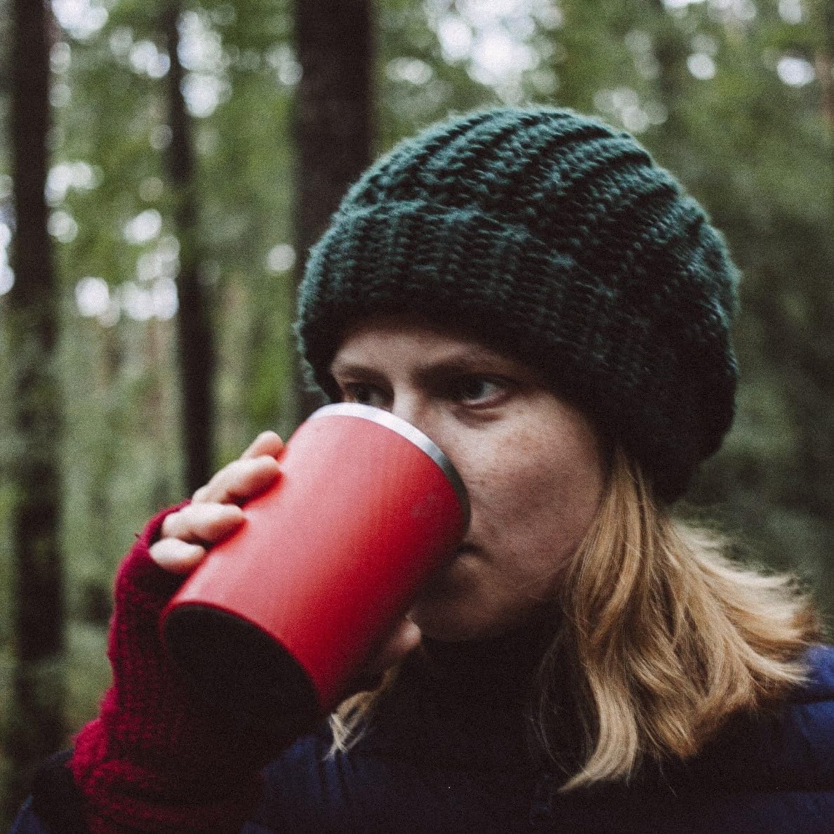 Klassic : All-in-1, Drip Kettle+Grinder+Permanent Stainless Filter Dripper+Double-wall Tumbler, Pourover, Coffee Maker for Camping & Travel