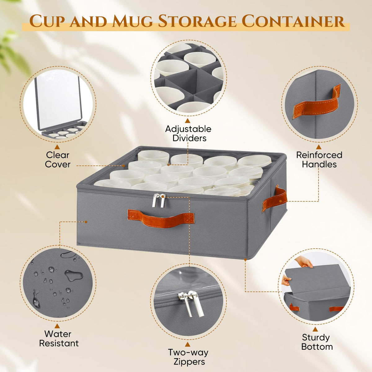 Cup and Mug Storage Box