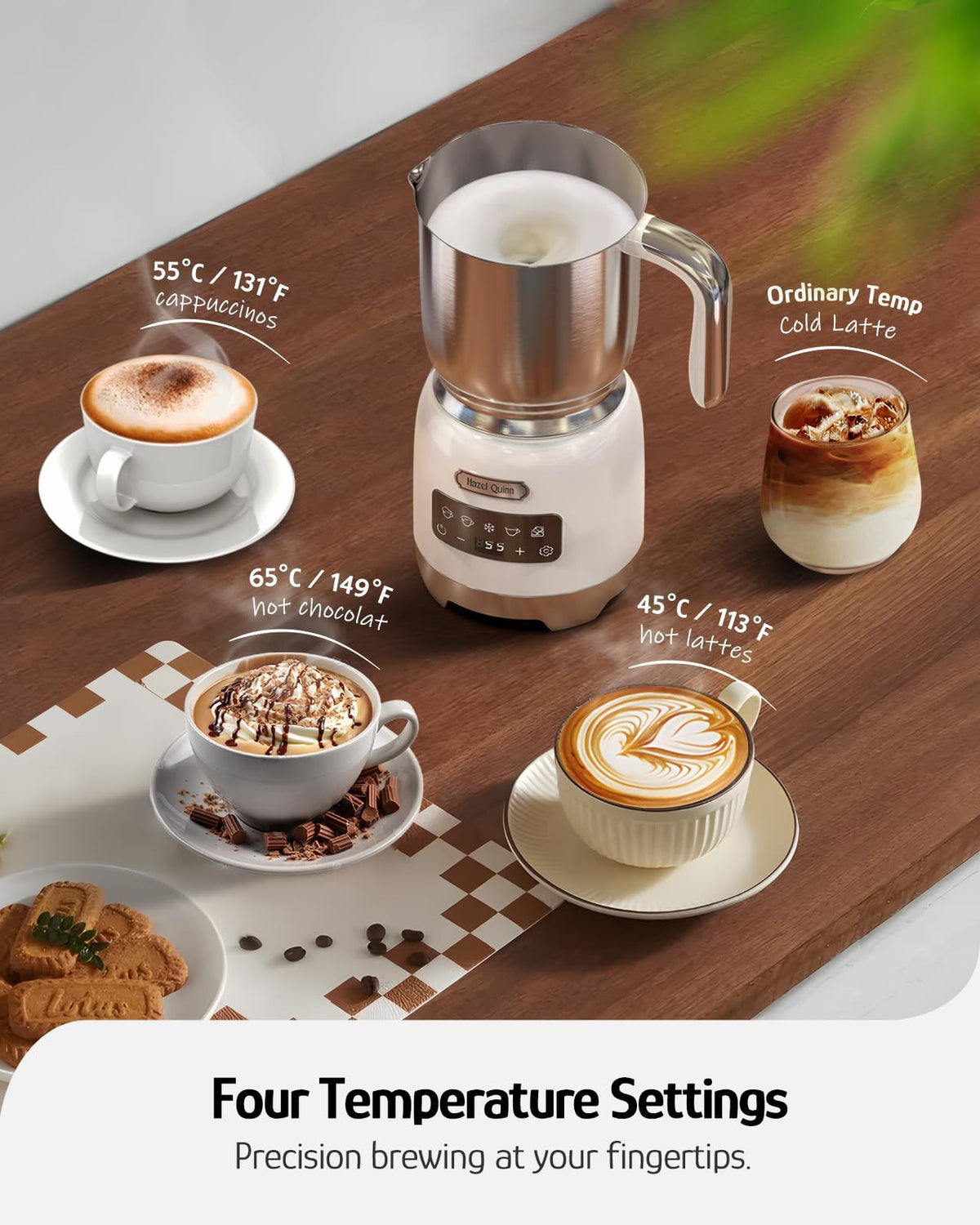 Electric Milk Frother and Steamer