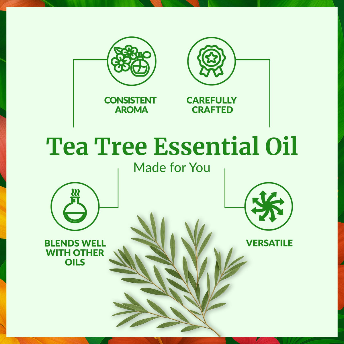 SVA Tea Tree Essential Oil (4 Fl Oz)