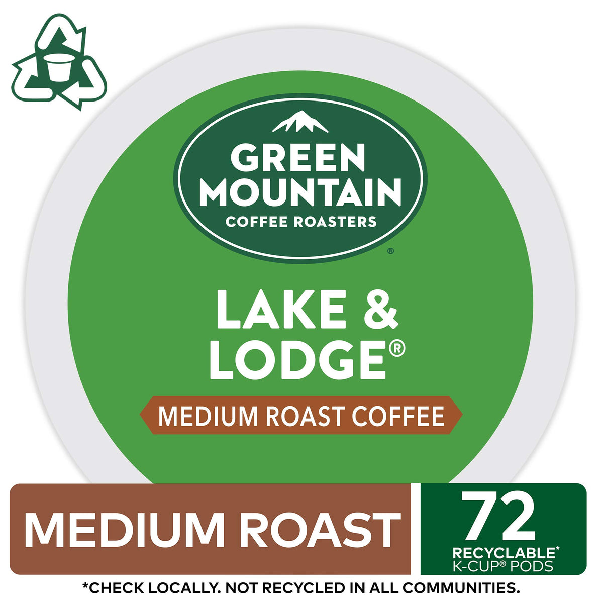Lake and Lodge Blend Keurig Single (72 Count)