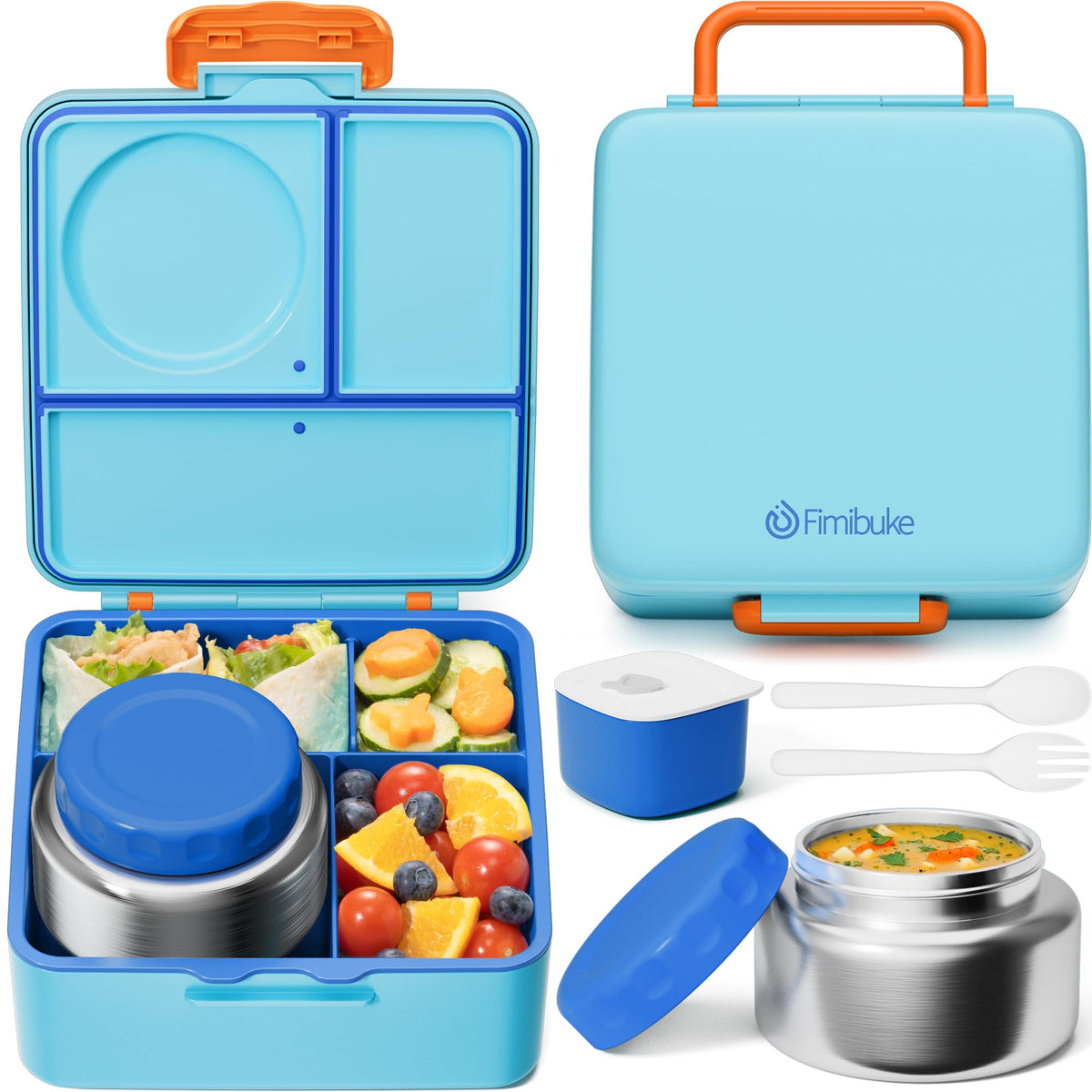 Bento Box for Kids Adults (3 or 4 Count)