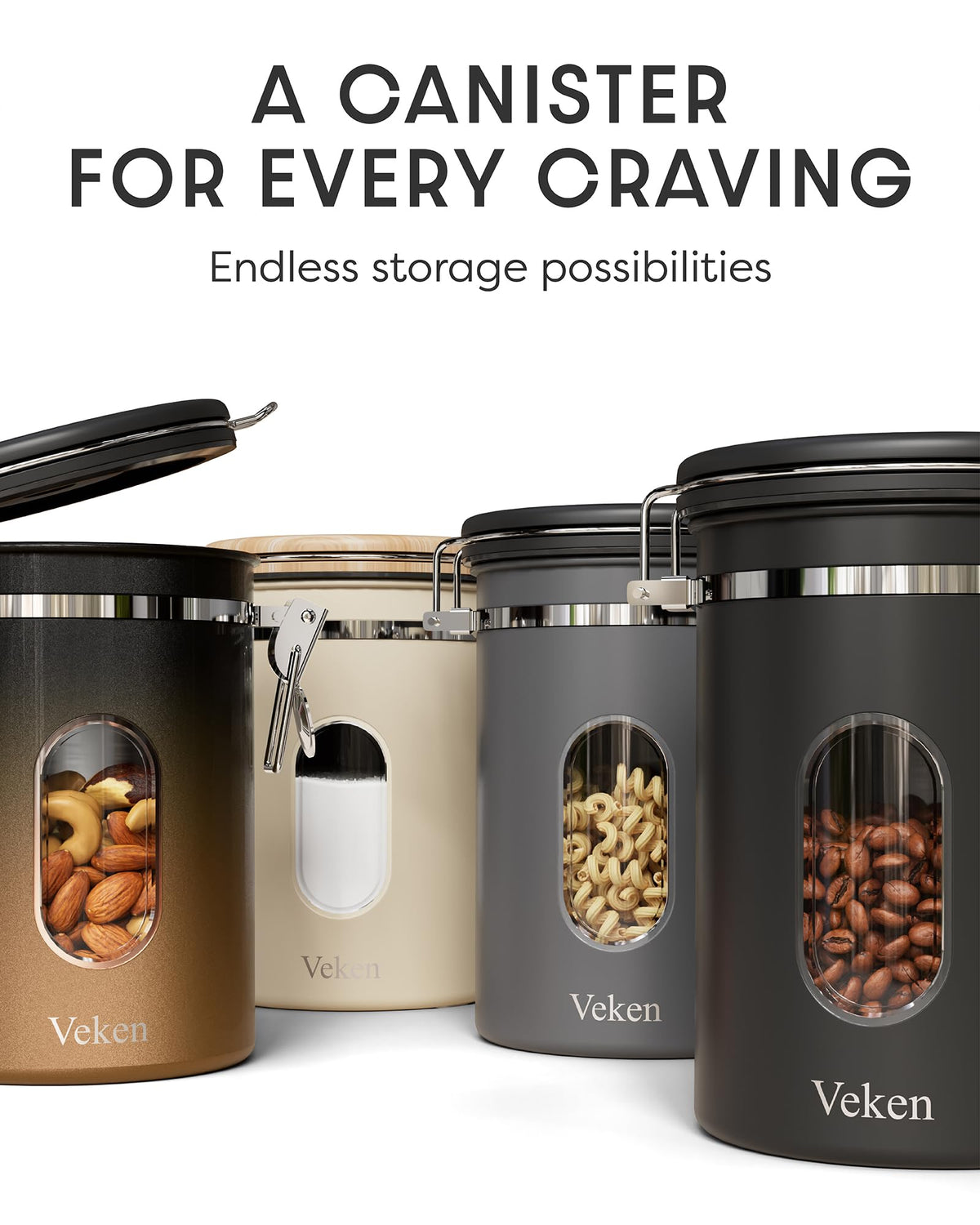 Coffee Canister with Window