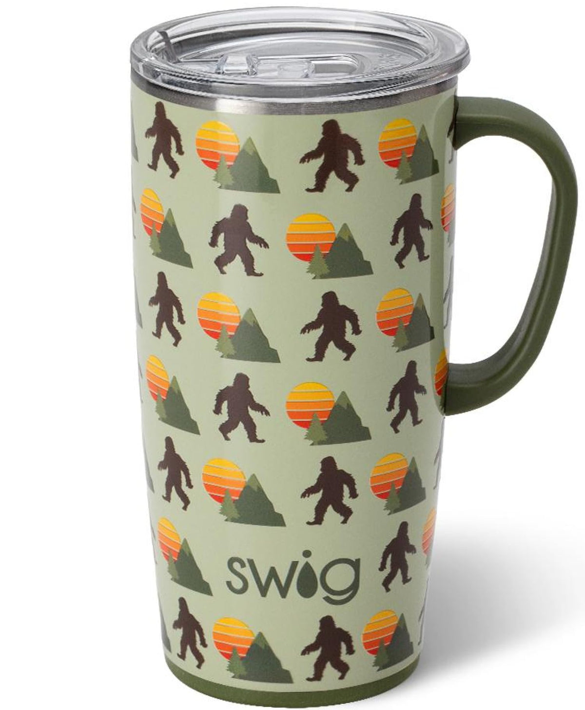 22oz Insulated Travel Mug with Handle & Lid