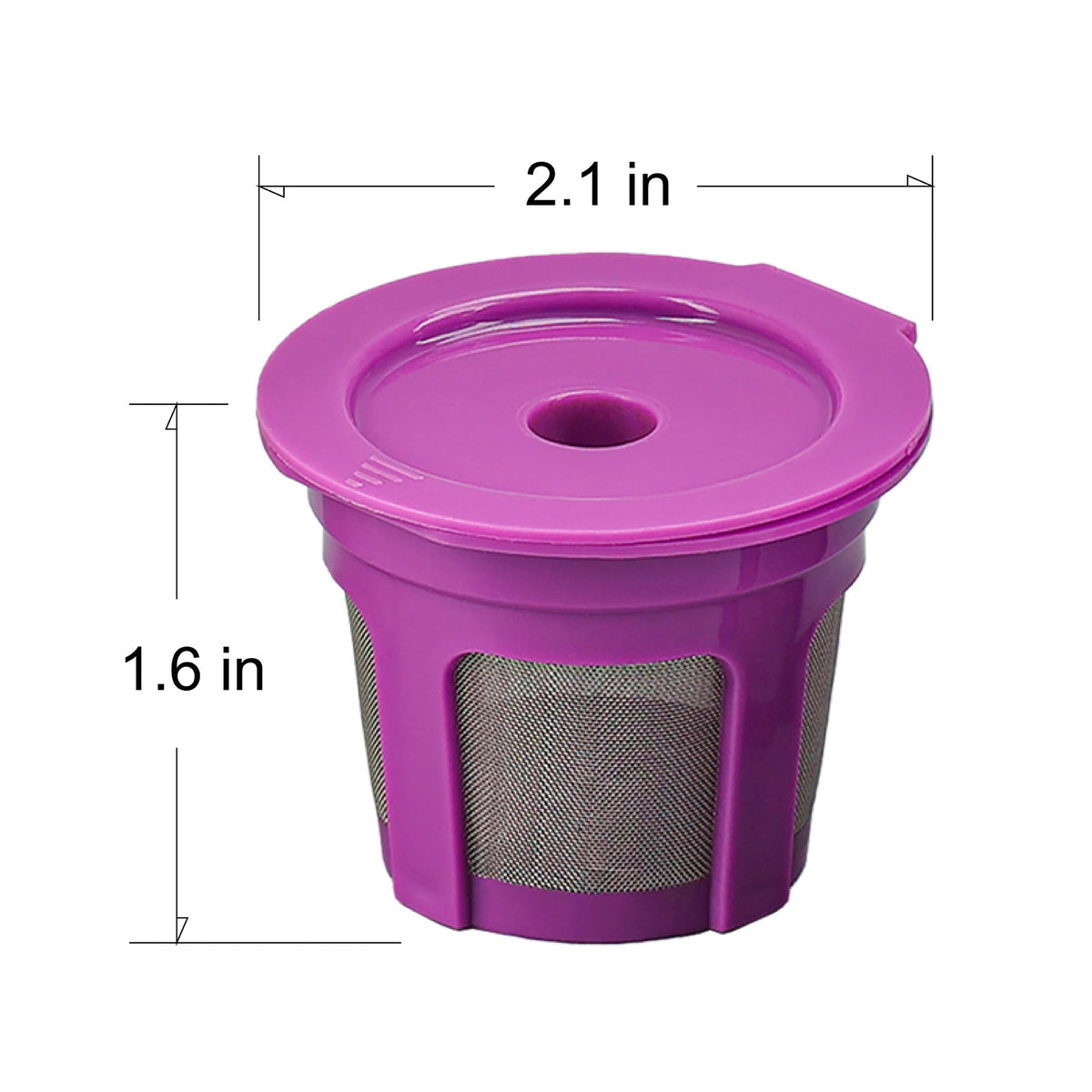 4 Pack Reusable K Cups Filters (4 Count)