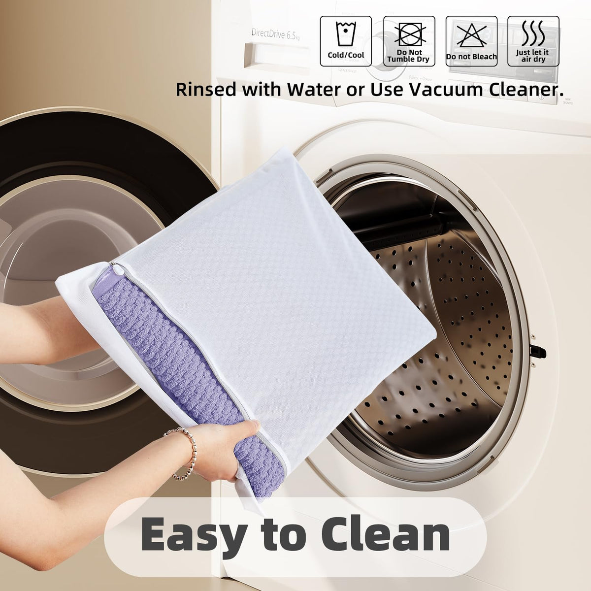 Large Bathroom Rugs Non Slip Washable Bath Rugs Super Absorbent Bathroom Rug Thin Quick Dry Low Pile Bath Mats (4.2917 Sq Ft)