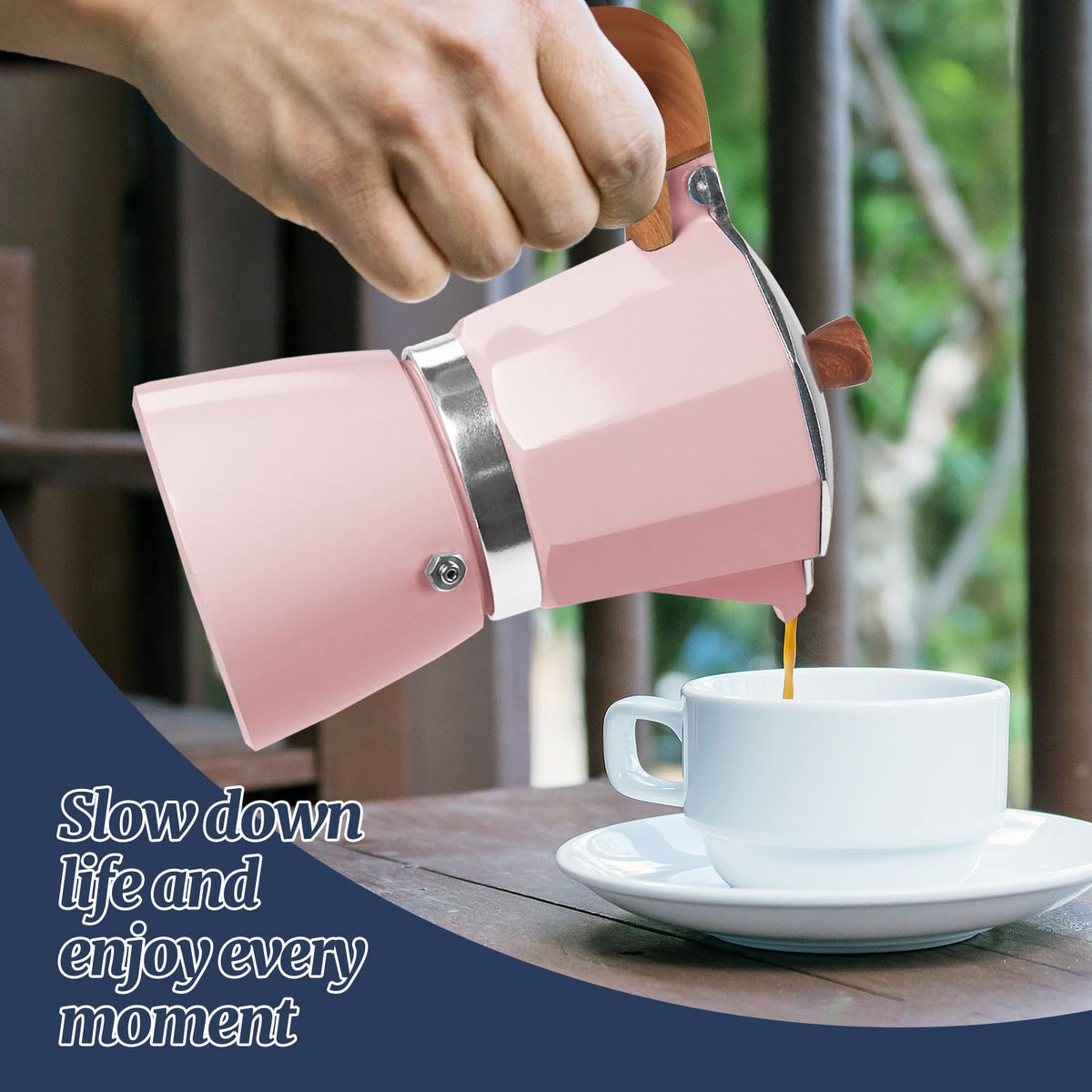 12 Cup Moka Pot Aluminum 600ml Italian Coffee Maker