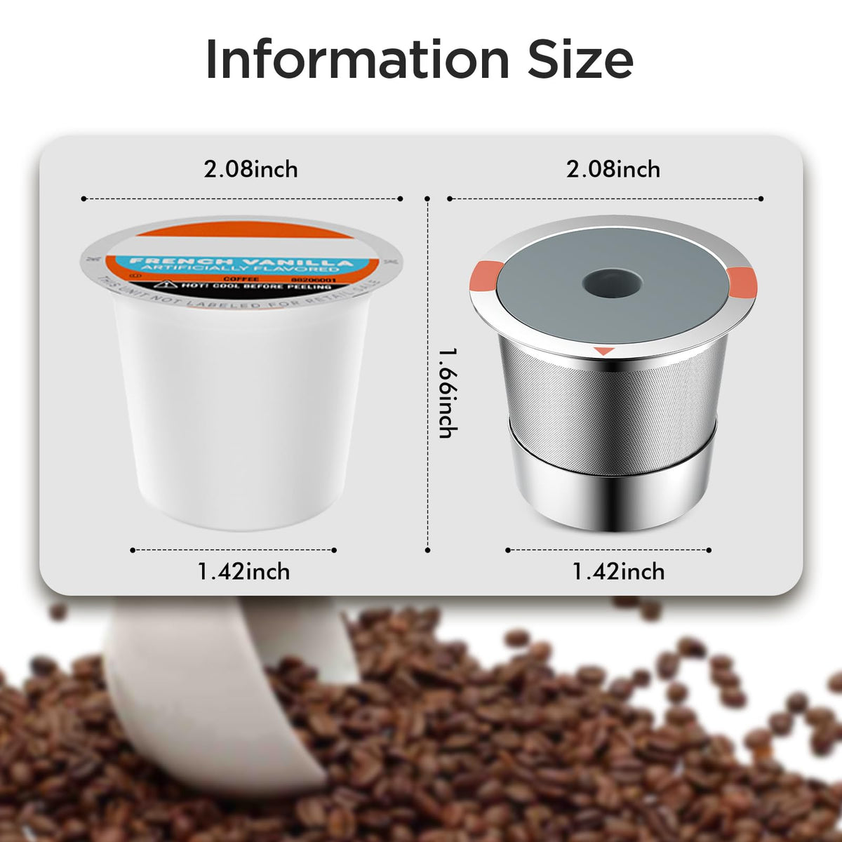Reusable K Cups and Coffee Pods