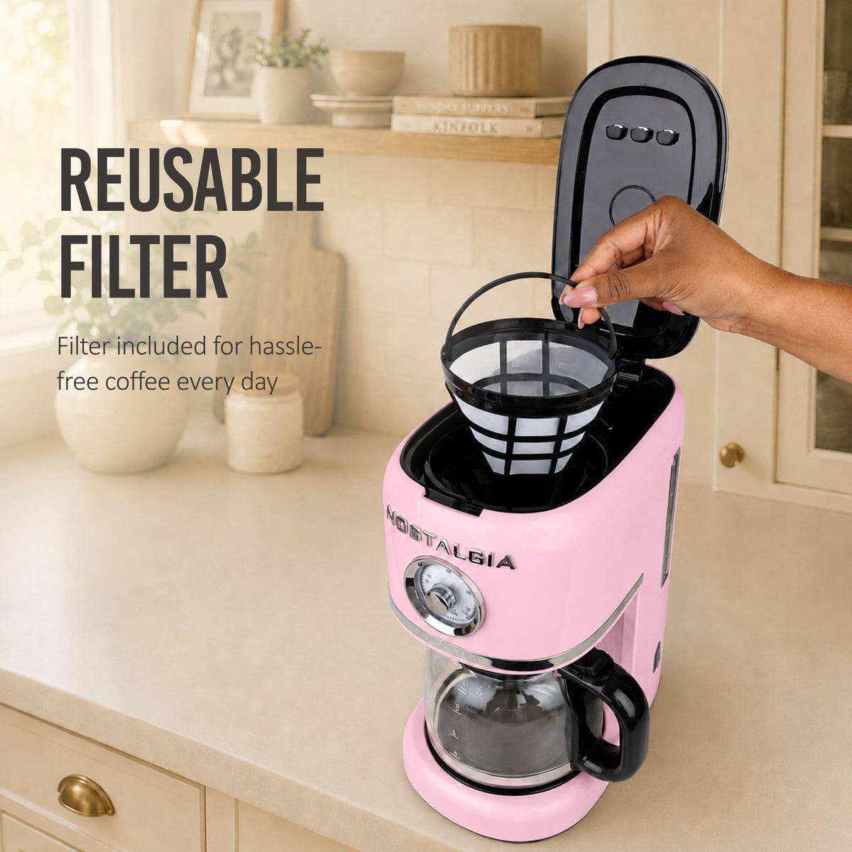 Classic Retro 10 Cup Coffee Maker