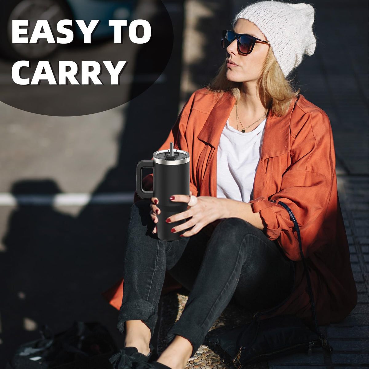 30 oz Tumbler with Handle