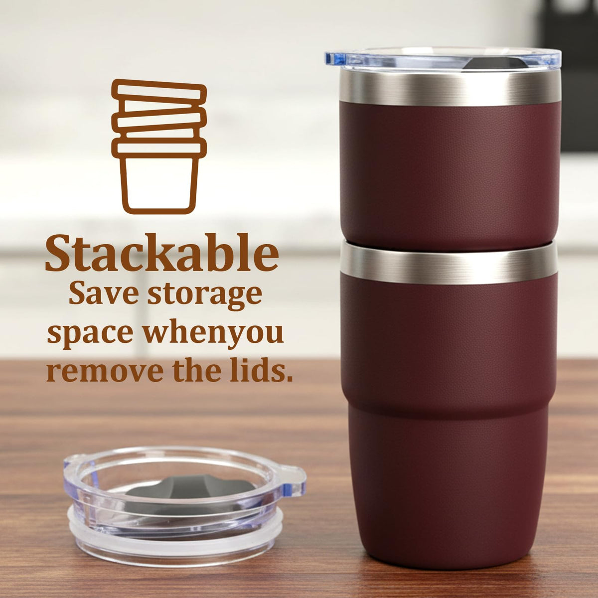 8 oz Stackable Espresso (2 Count)