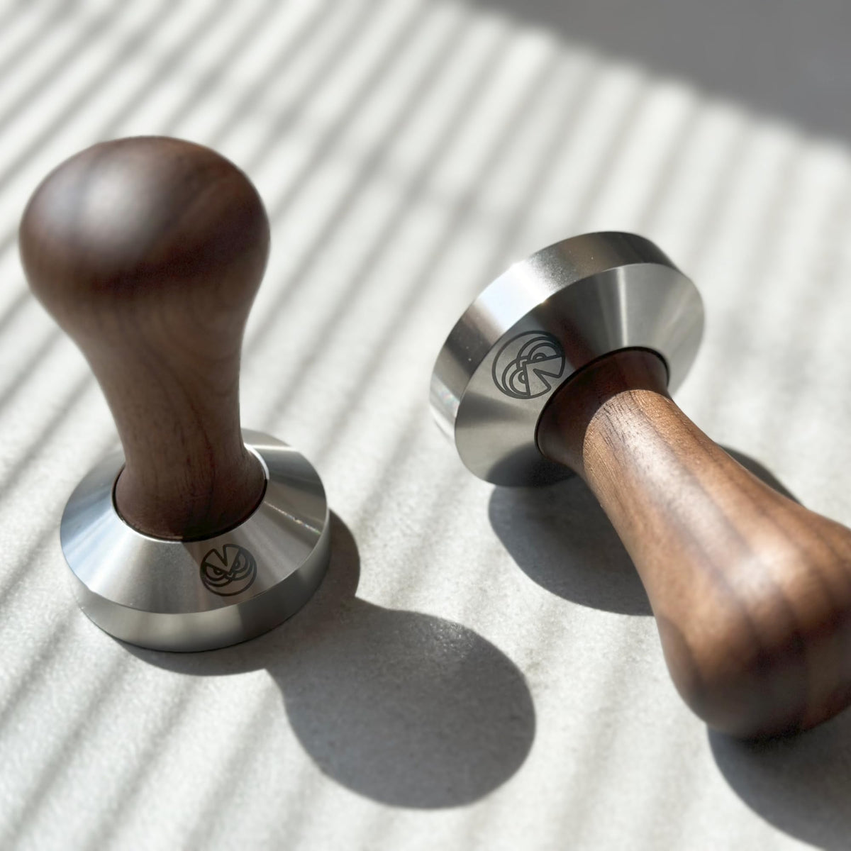 53.35mm Tamper designed to fit 54mm IMS Precision baskets. Wood handle and Food
