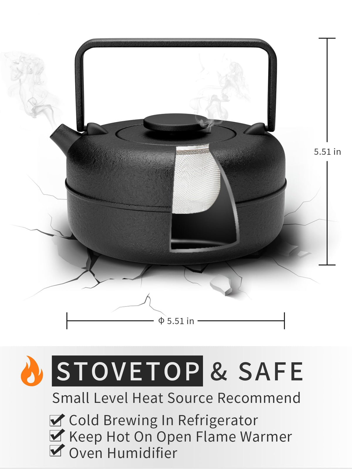 Teapot with Removable Infuser