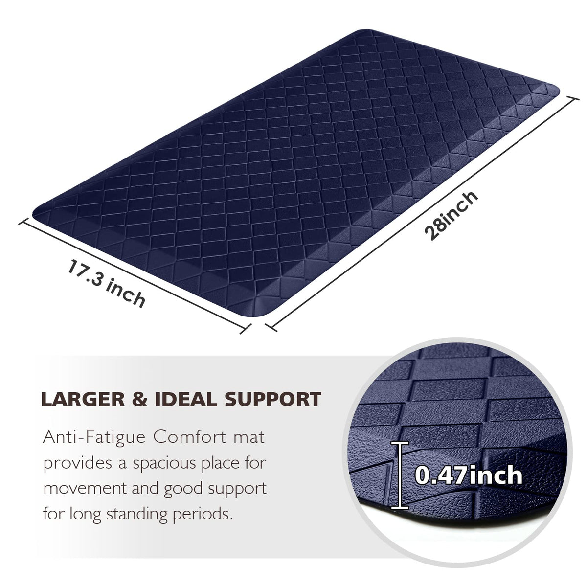 Kitchen Mats for Floor Cushioned Anti
