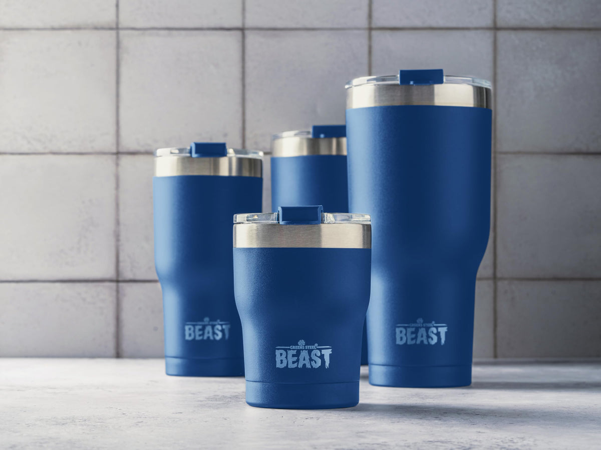 Beast 40 oz Tumbler Stainless Steel Vacuum Insulated Coffee Ice Cup Double Wall Travel Flask