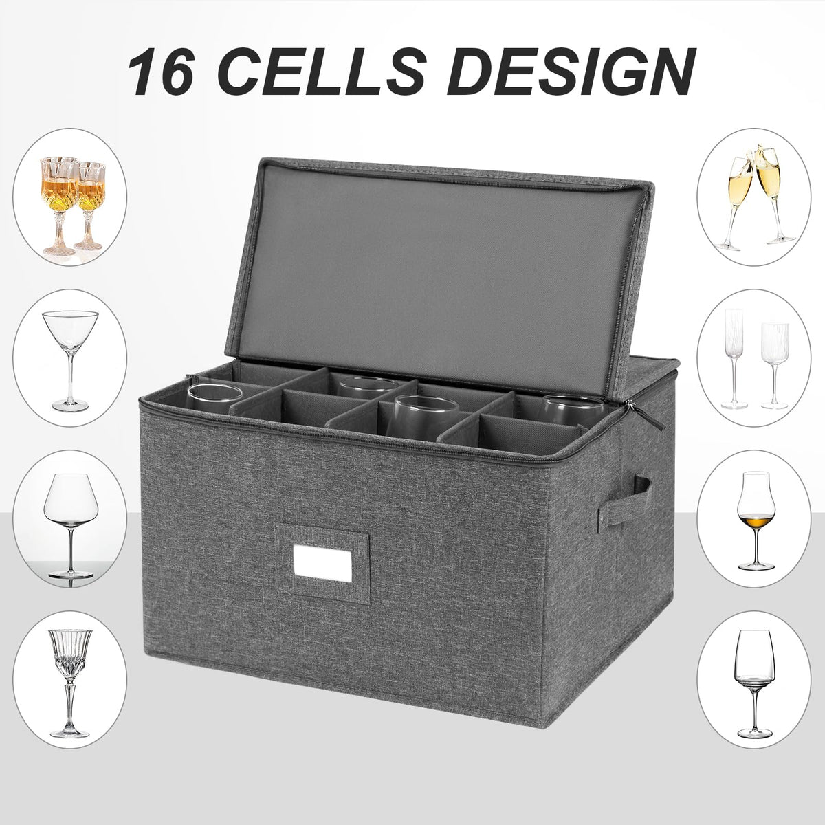 Stemware Storage Cases