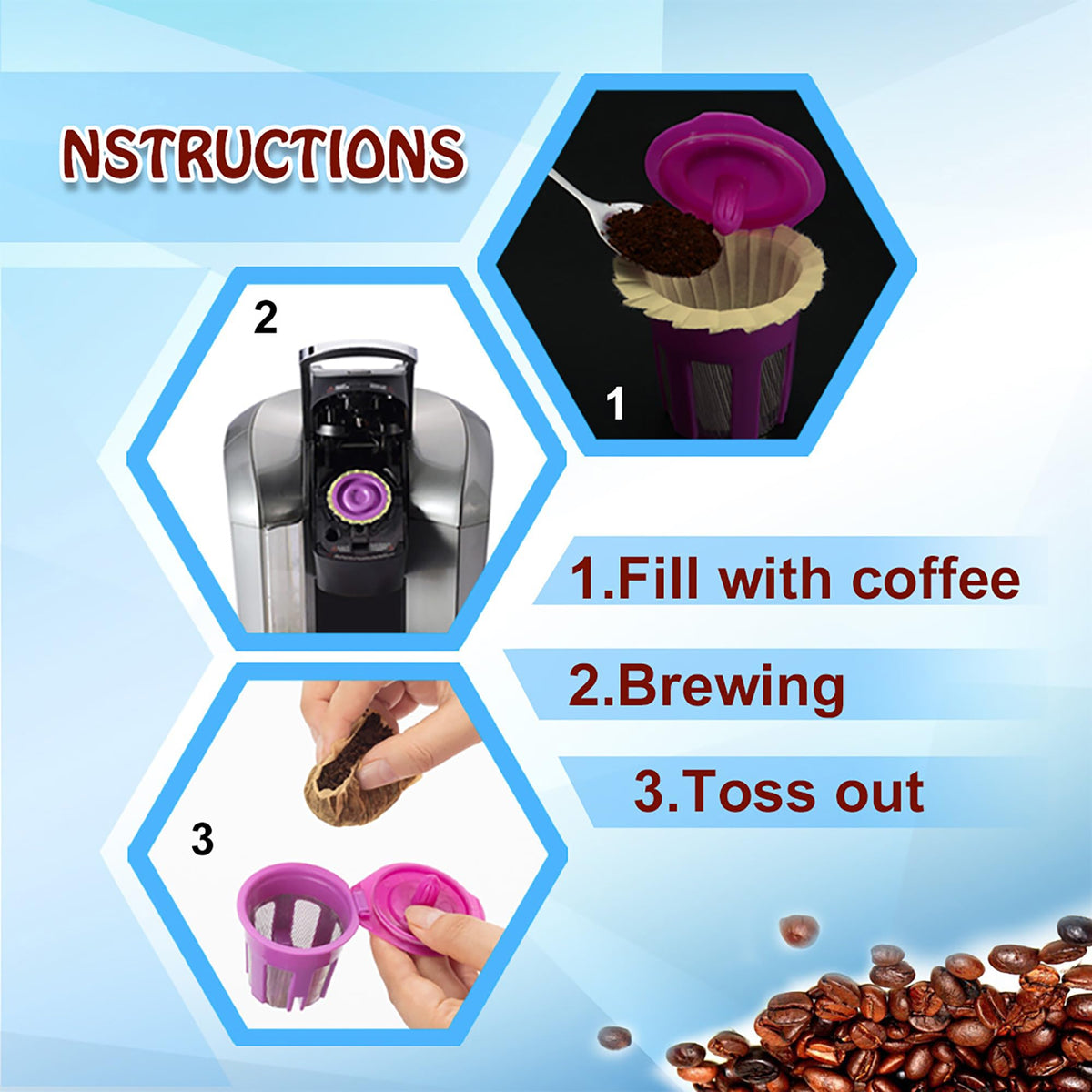 Disposable Coffee Filters (100 Count)