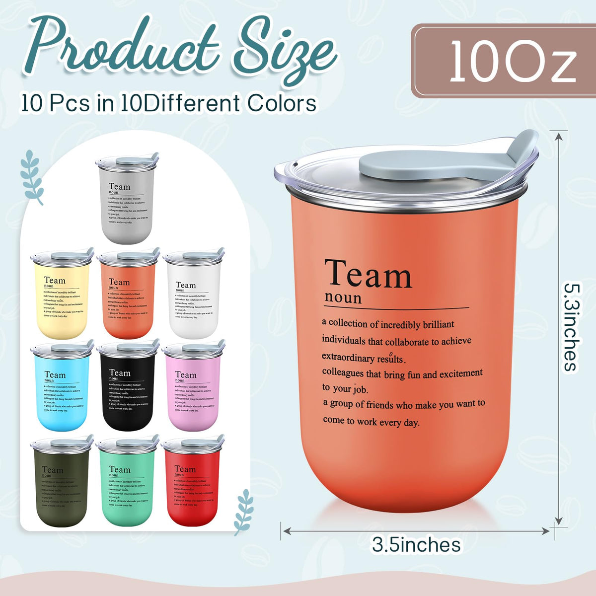 10 Pcs Back to School Teacher Gifts Bulk (10 Count)