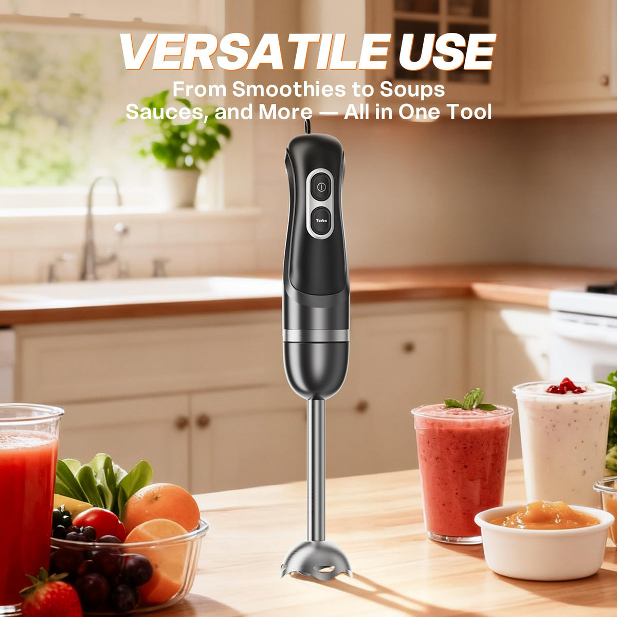 Immersion Blender Corded 400W