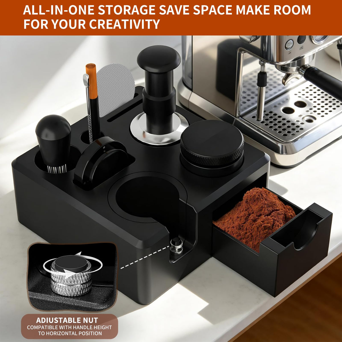 8 PCS Espresso Accessories Kit (8 Count)