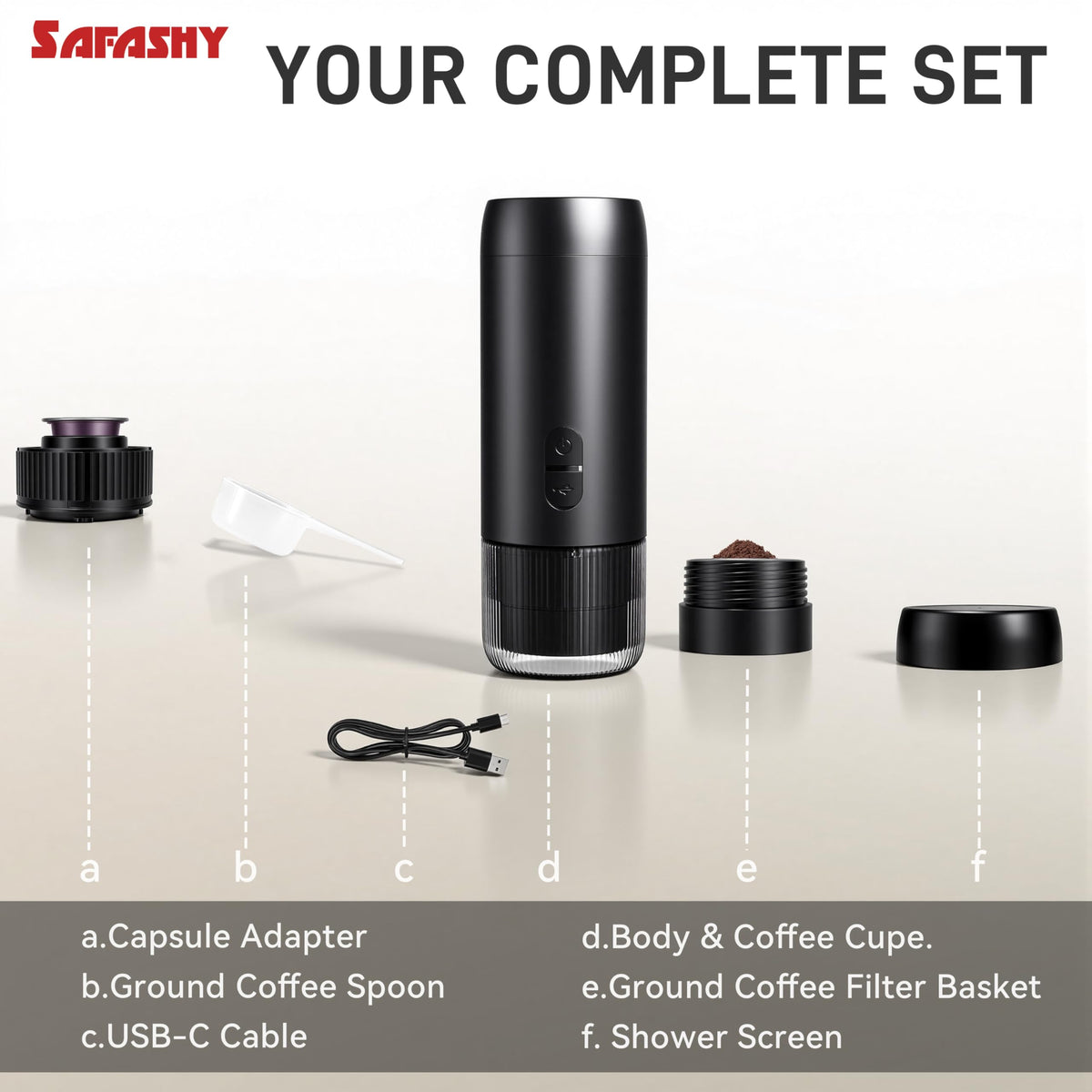 Portable Electric Espresso Machine