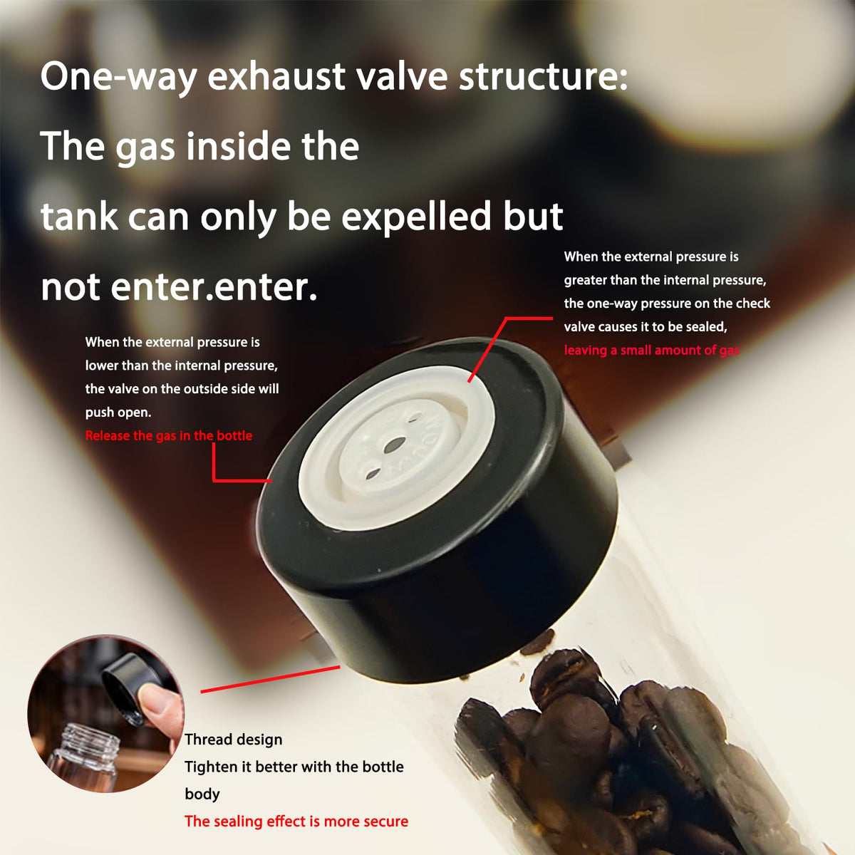 Wooden Coffee Bean Sampling Set with Test Tubes