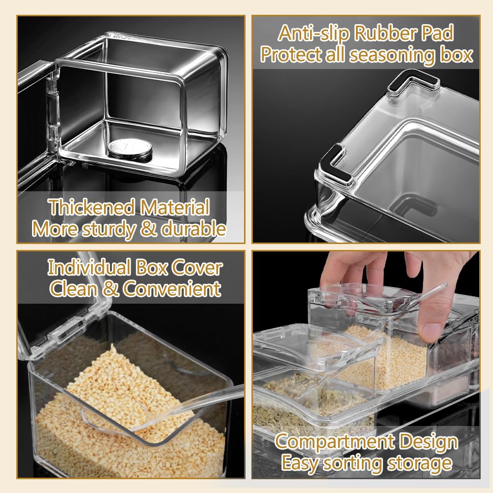 Clear Seasoning Box (2 Count)