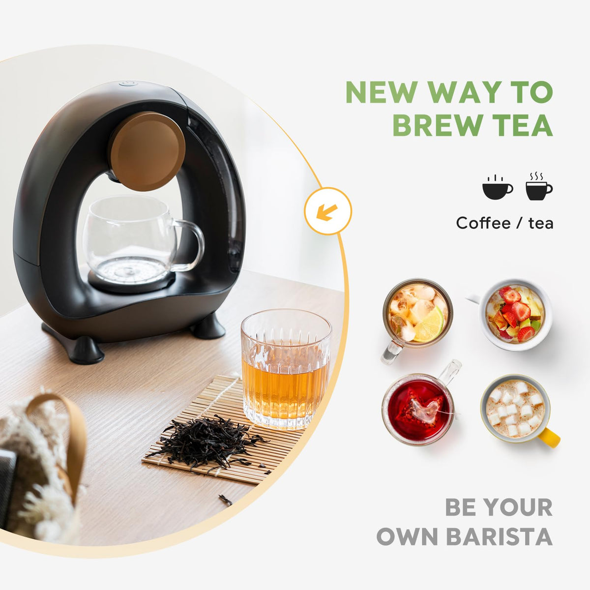 Pods and Grounds Single Serve Coffee Maker