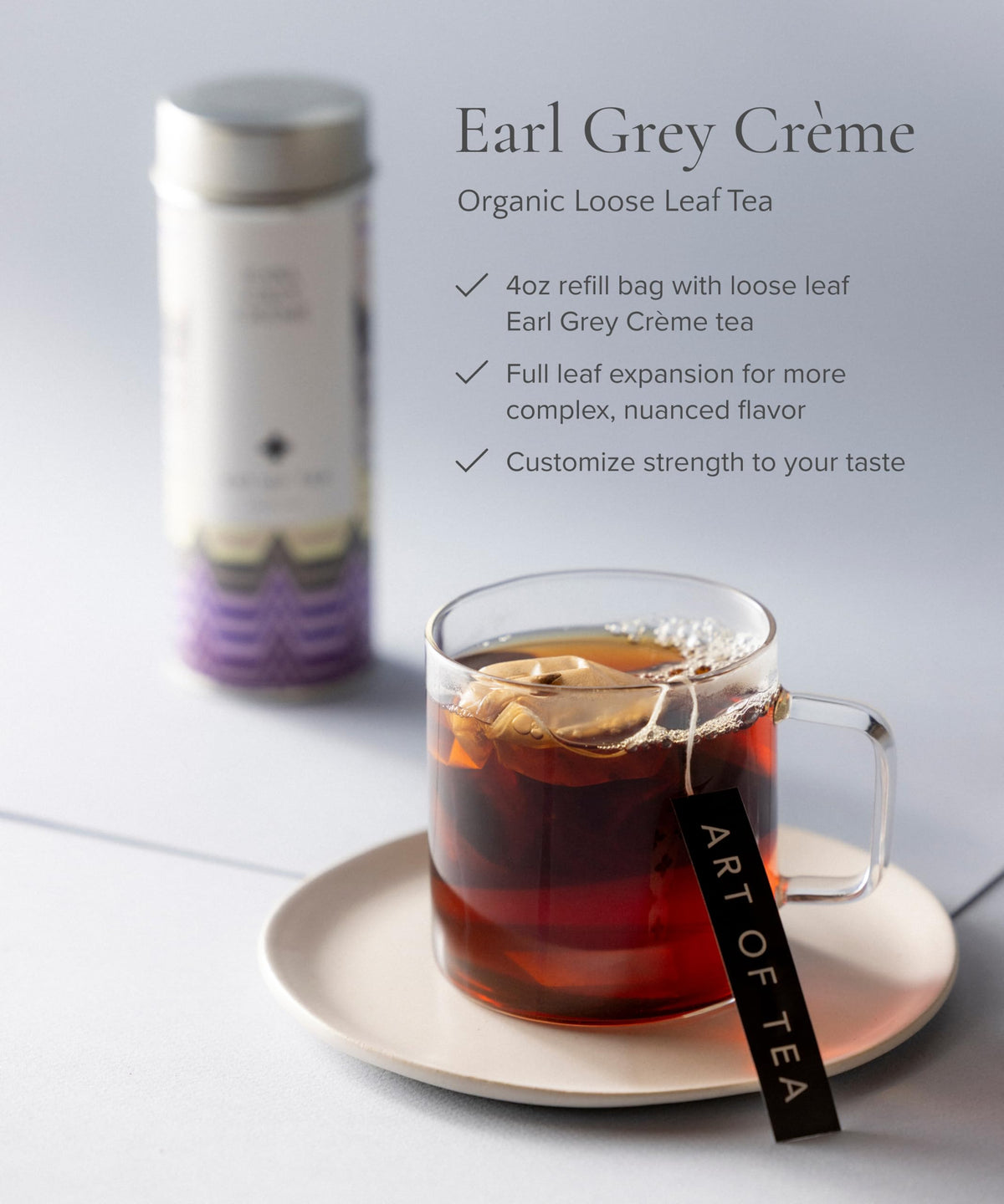Earl Grey Creme Loose Leaf Tea (4 Ounce)