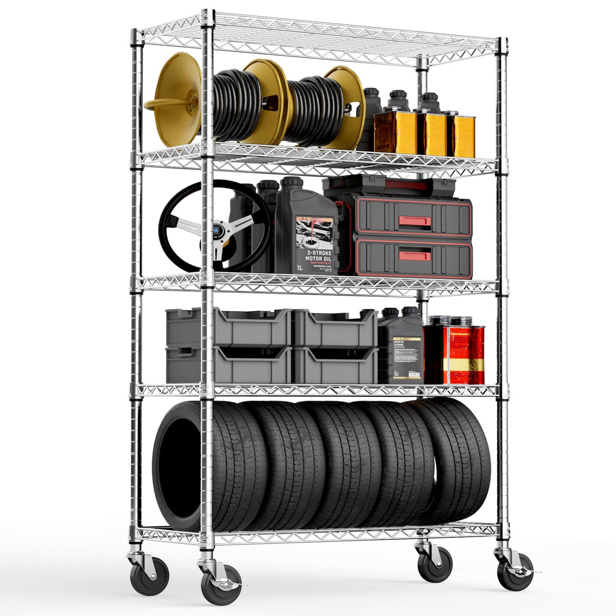 5 Shelf Storage Shelves