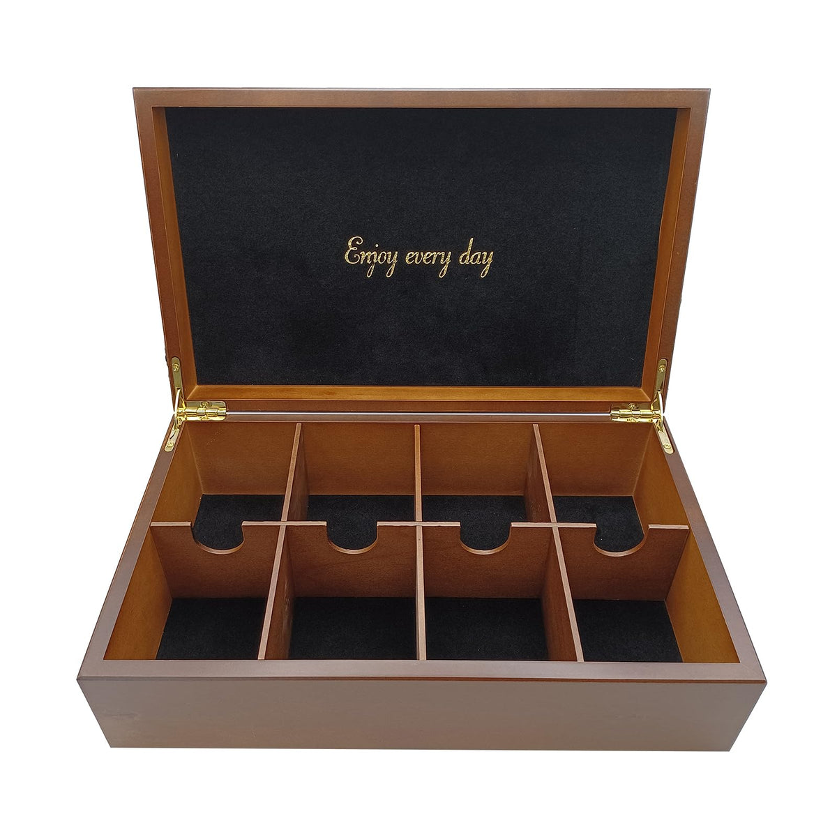 BJOYFUL&LOVED Wooden Tea Box