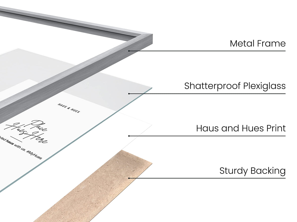 20x30 Silver Picture Frame