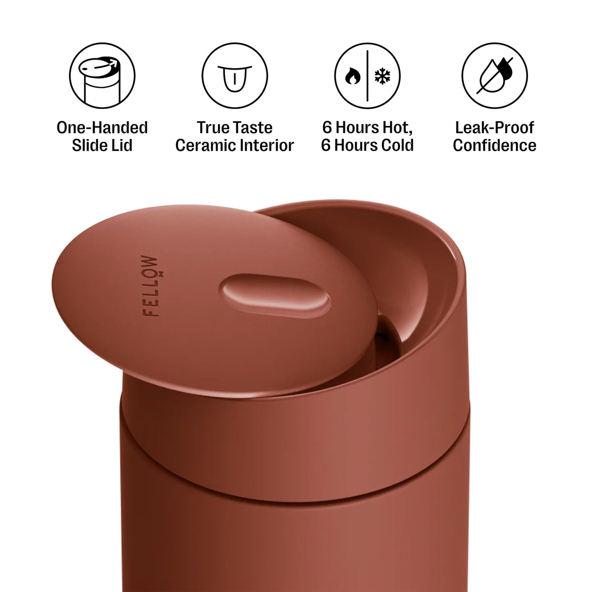 Carter Slide 16 oz Ceramic Lined Travel Coffee Mug