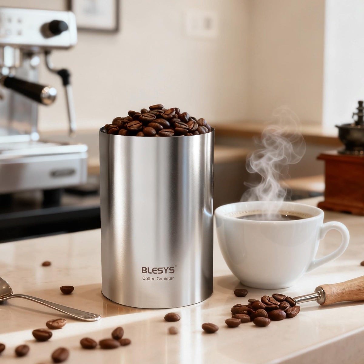 Smart Vacuum Coffee Canister