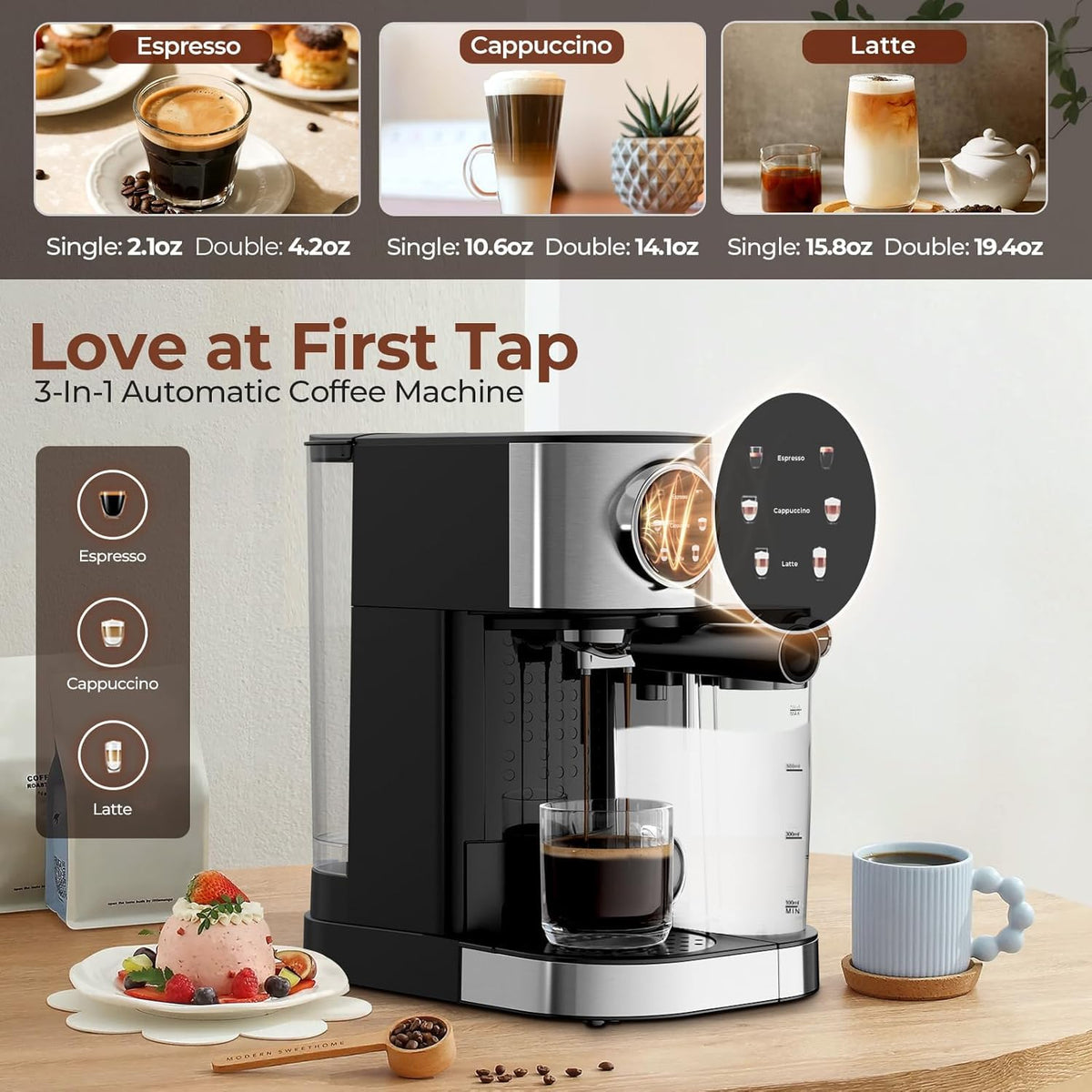 Espresso Machine 20 Bar