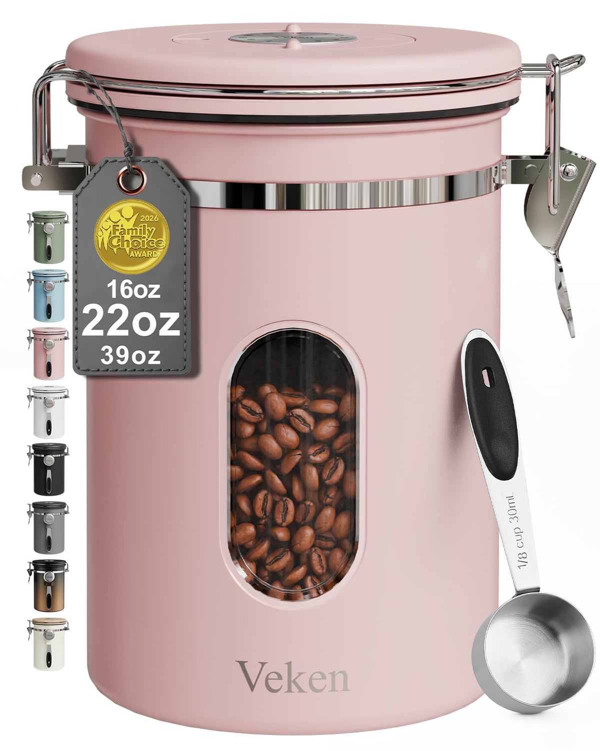 Coffee Canister with Window