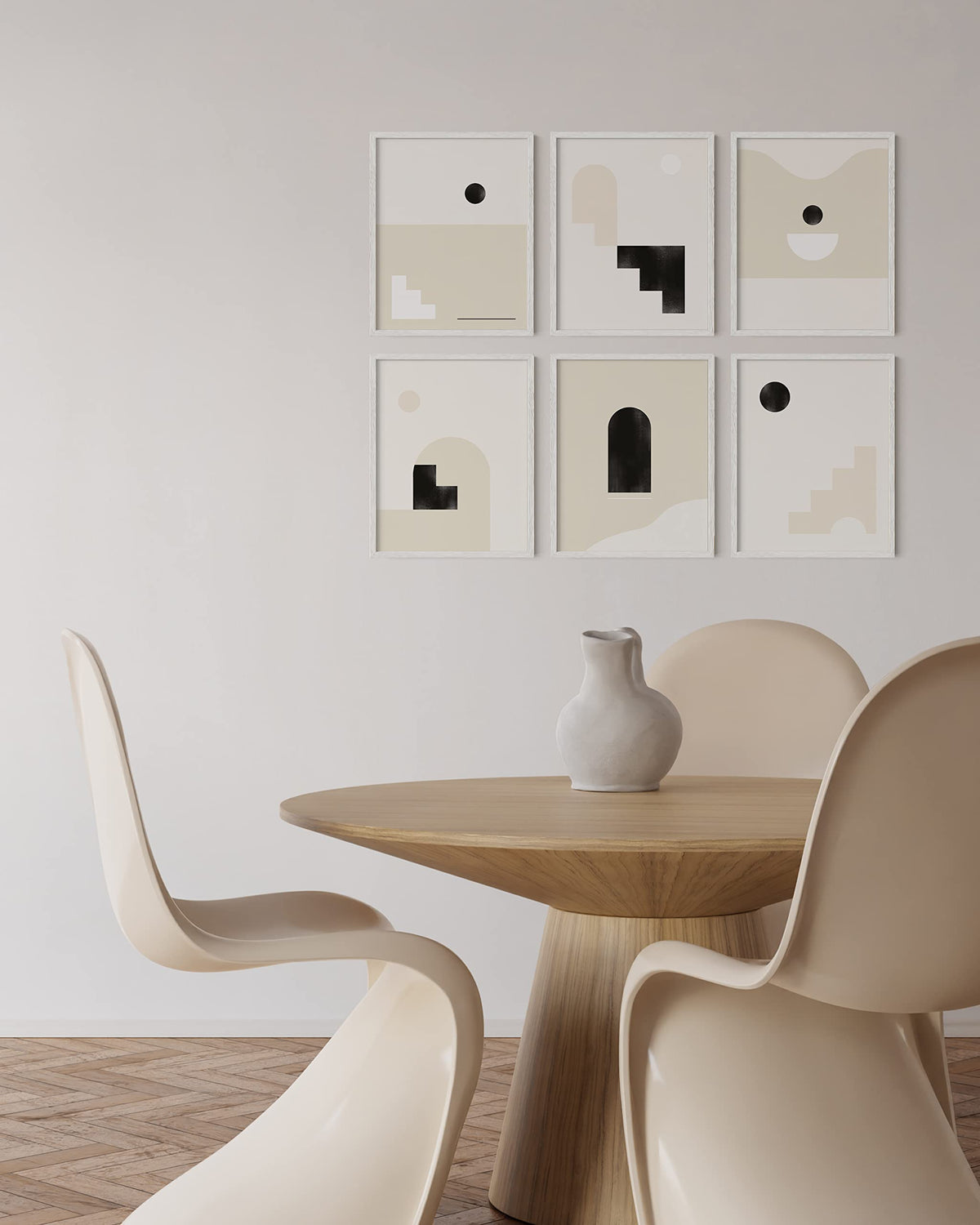 12x16 White Oak Wood Picture Frames Set of 25
