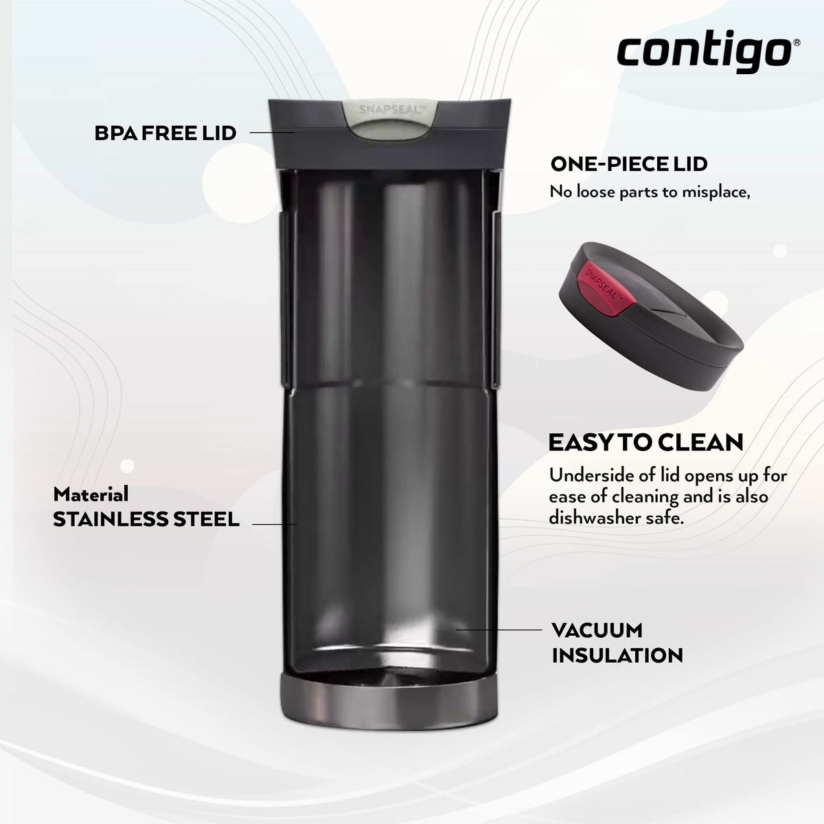 Byron Snapseal Travel Mug