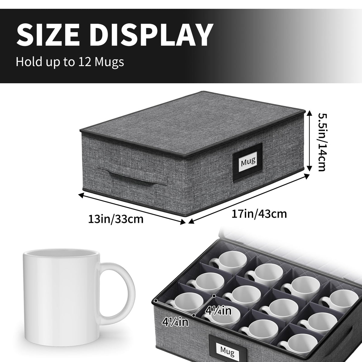 8 Piece China Storage Containers Set (8 Count)