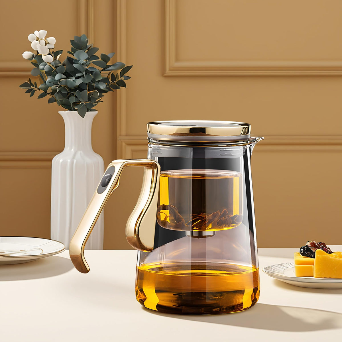 Magnetic Glass Teapot