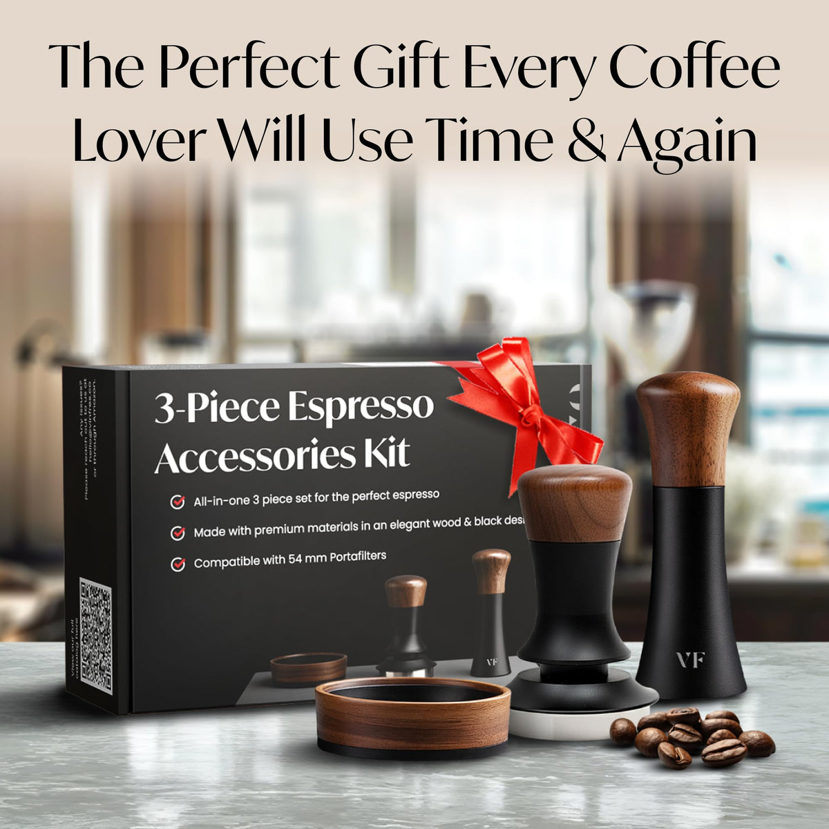 Espresso Accessories Kit for 54mm Portafilter