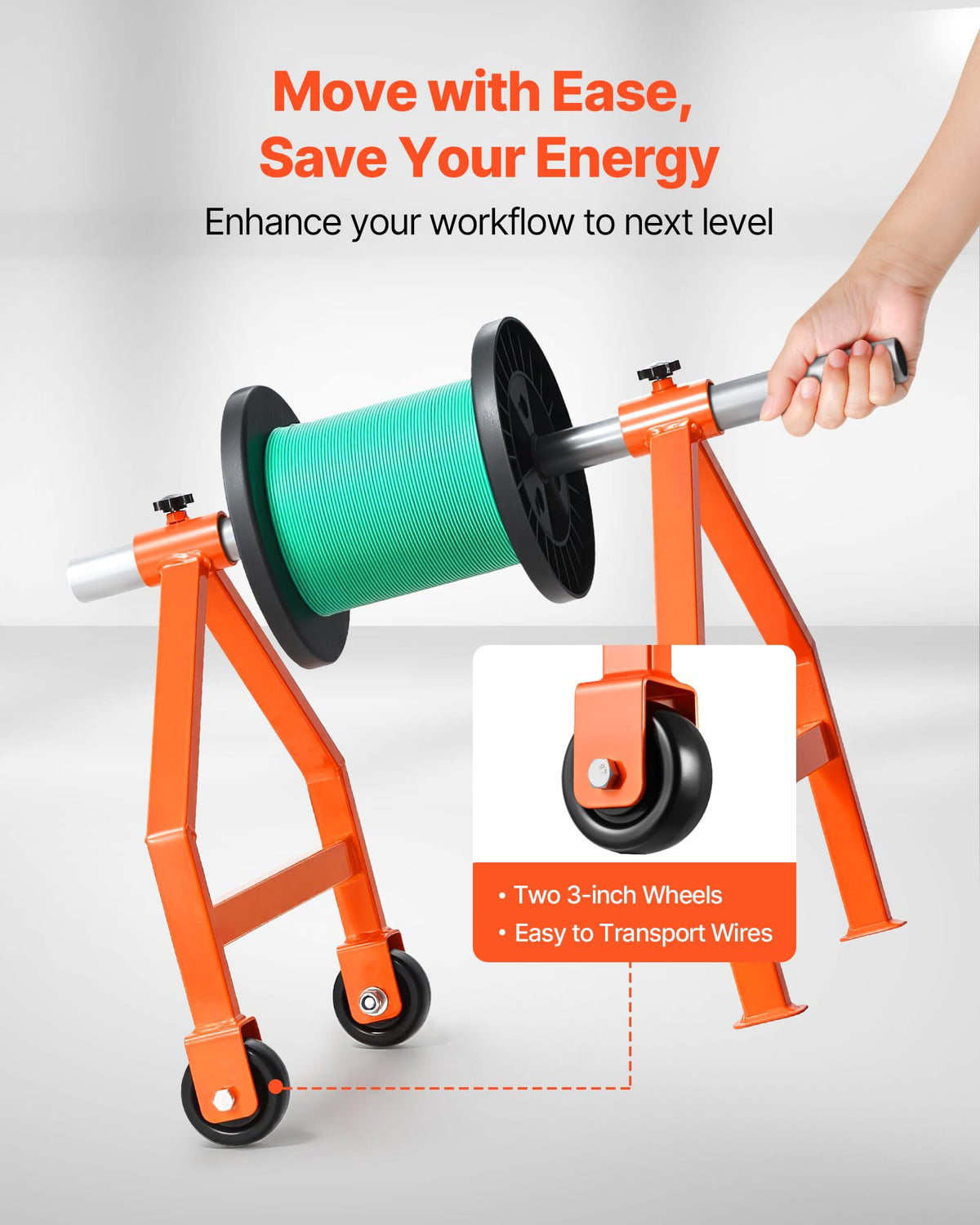 Wire Spool Rack